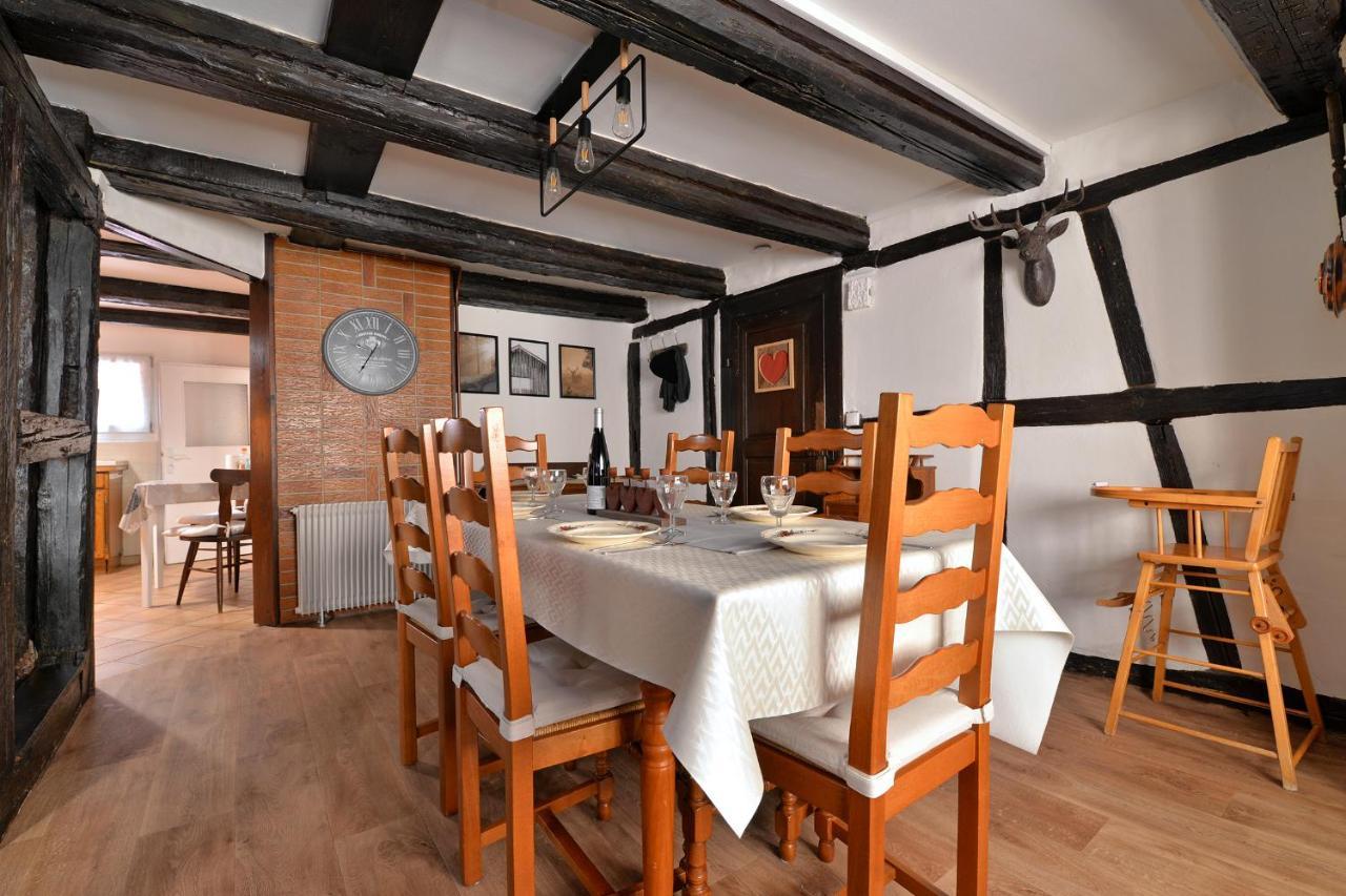 Chez Mamema, Maison Alsacienne Route Des Vins คินท์ซไฮม์ ภายนอก รูปภาพ