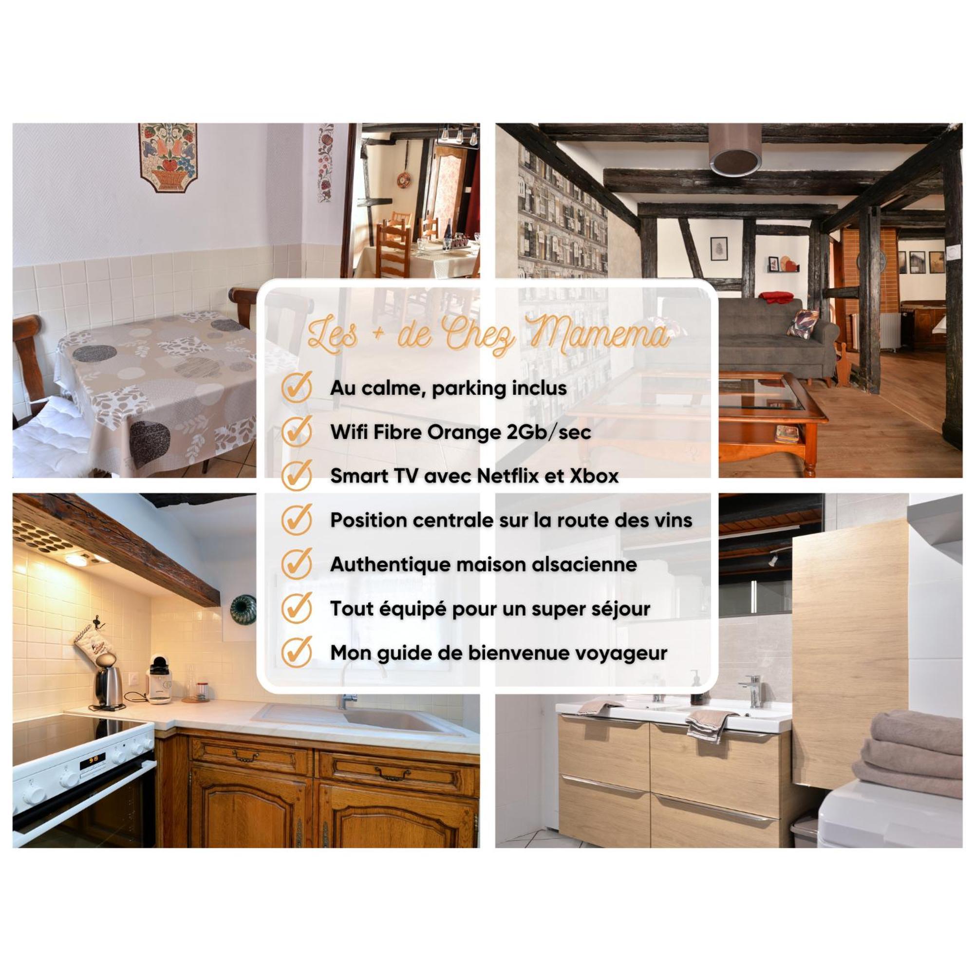 Chez Mamema, Maison Alsacienne Route Des Vins คินท์ซไฮม์ ภายนอก รูปภาพ